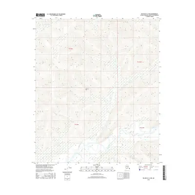 2016 Map of Big Delta C-4 NW, 2016 Print
