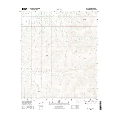 2016 Map of Big Delta C-4 SW, 2016 Print