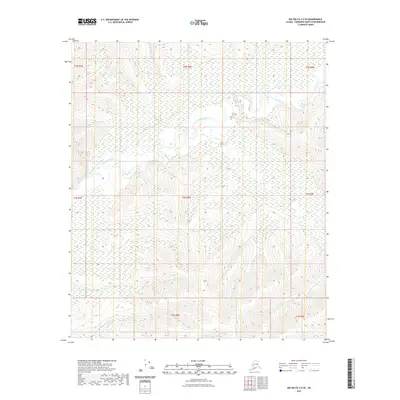 2021 Map of Big Delta C-5 SE, 2021 Print