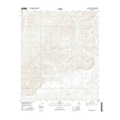 2016 Map of Big Delta C-5 SW, 2016 Print