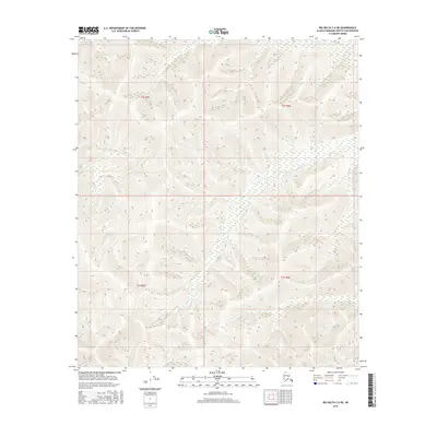 2016 Map of Big Delta C-6 NE, 2016 Print