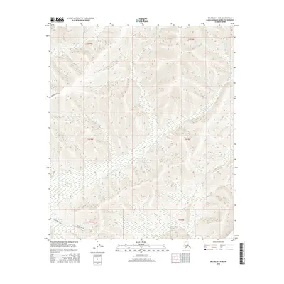 2016 Map of Big Delta C-6 SE, 2016 Print