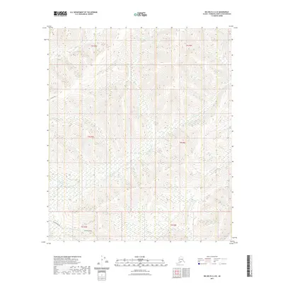 2021 Map of Big Delta C-6 SE, 2021 Print