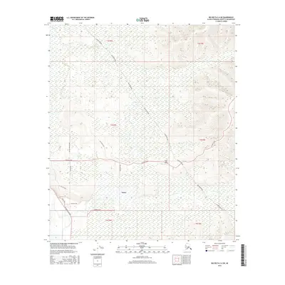 2016 Map of Big Delta C-6 SW, 2016 Print