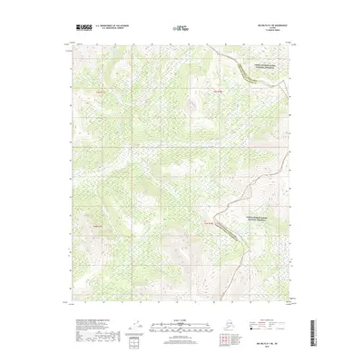 2018 Map of Big Delta D-1 NE, 2018 Print