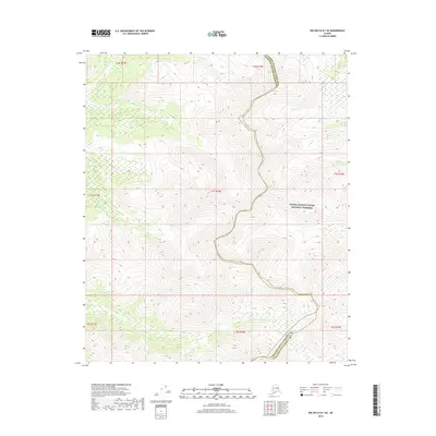 2018 Map of Big Delta D-1 SE, 2018 Print