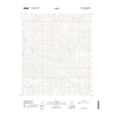 2018 Map of Big Delta D-1 SW, 2018 Print
