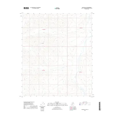 2018 Map of Big Delta D-2 NE, 2018 Print