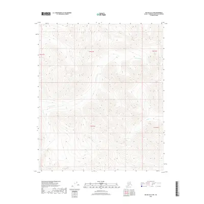 2018 Map of Big Delta D-2 NW, 2018 Print