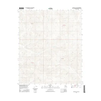 2016 Map of Big Delta D-3 NW, 2016 Print