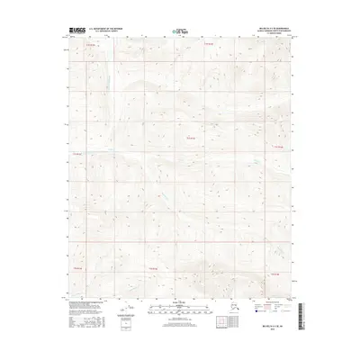 2016 Map of Big Delta D-3 SE, 2016 Print