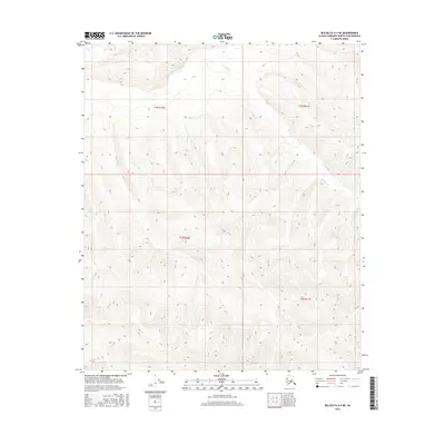2016 Map of Big Delta D-4 NE, 2016 Print