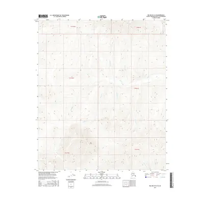 2016 Map of Big Delta D-4 SE, 2016 Print