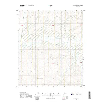 2021 Map of Big Delta D-5 NE, 2021 Print