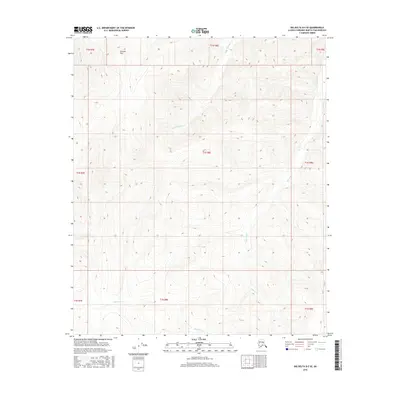 2016 Map of Big Delta D-5 SE, 2016 Print