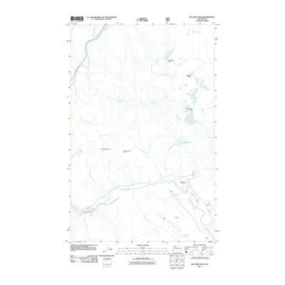 2011 Map of Big Devil Peak, 2011 Print