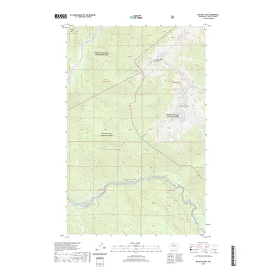2020 Map of Big Devil Peak, 2020 Print