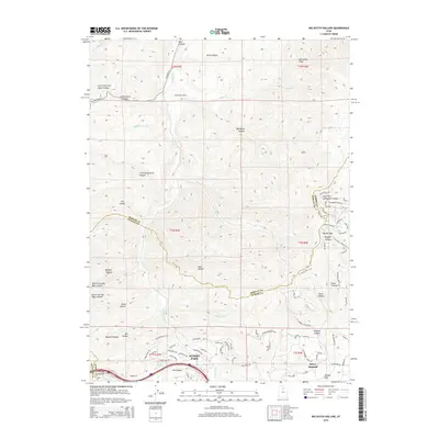 2014 Map of Big Dutch Hollow, 2014 Print