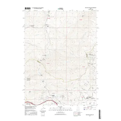 2017 Map of Big Dutch Hollow, 2017 Print