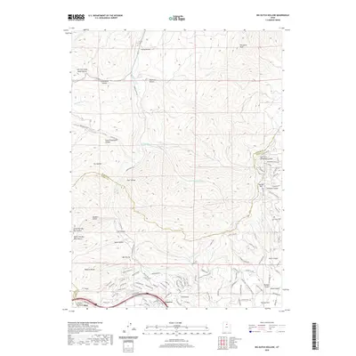 2020 Map of Big Dutch Hollow, 2020 Print