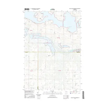 2015 Map of Big Eau Pleine Reservoir, 2015 Print