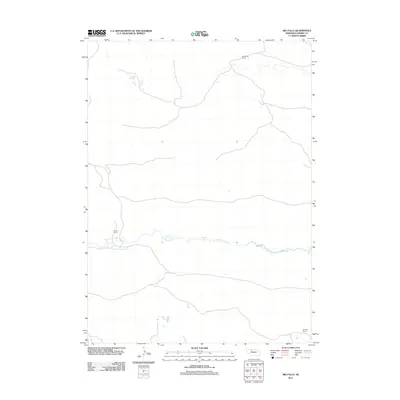 2011 Map of Big Falls, 2011 Print