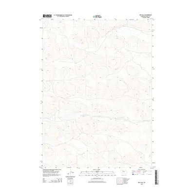 2014 Map of Big Falls, 2014 Print