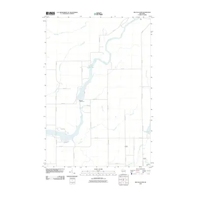 2010 Map of Big Falls Dam, 2010 Print