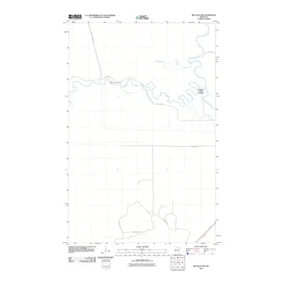 2010 Map of Big Falls NW, 2010 Print