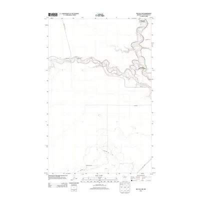 2013 Map of Big Falls NW, 2013 Print