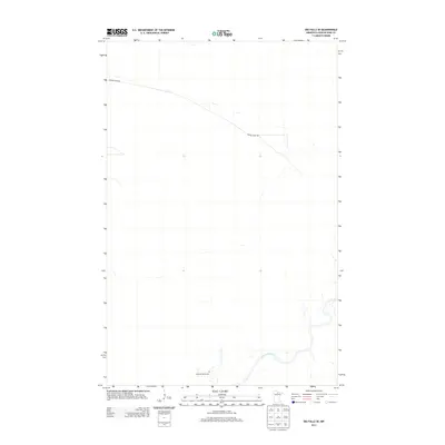 2013 Map of Big Falls SE, 2013 Print