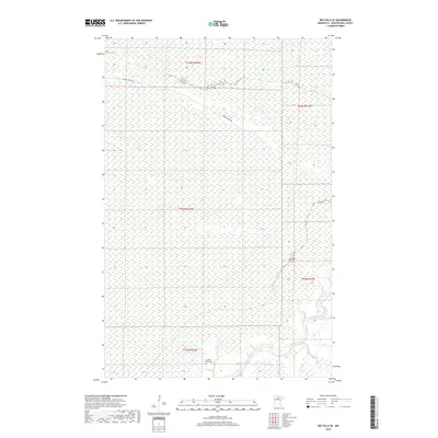 2019 Map of Big Falls SE, 2019 Print