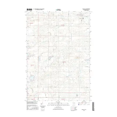2015 Map of Big Falls, 2015 Print