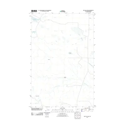 2011 Map of Big Flat East, 2011 Print
