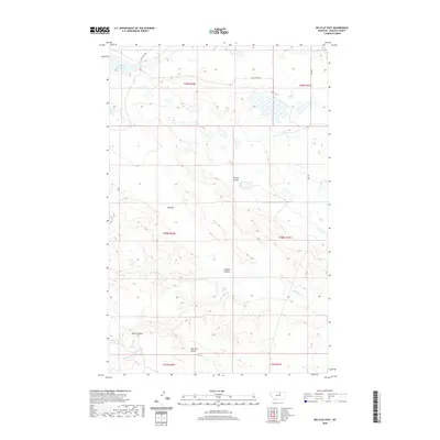 2020 Map of Big Flat East, 2020 Print