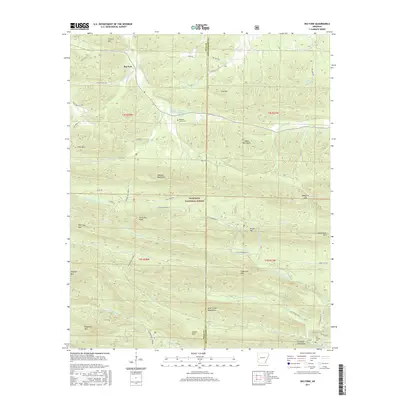 2017 Map of Big Fork, 2017 Print