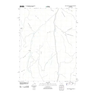 2010 Map of Big Foundation Creek, 2010 Print
