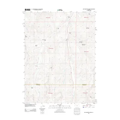 2013 Map of Big Foundation Creek, 2013 Print