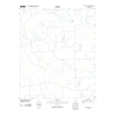 2010 Map of Big Four Ranch, 2010 Print