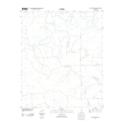 2013 Map of Big Four Ranch, 2013 Print