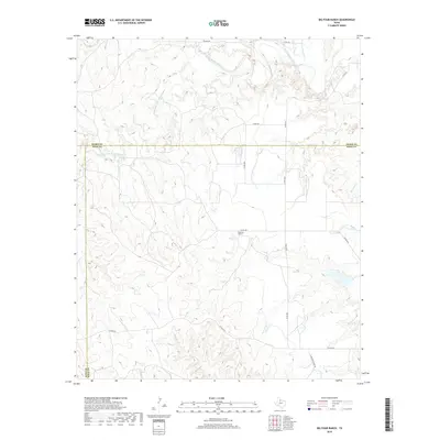2019 Map of Big Four Ranch, 2019 Print