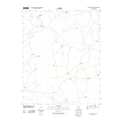 2010 Map of Big George Tank, 2010 Print