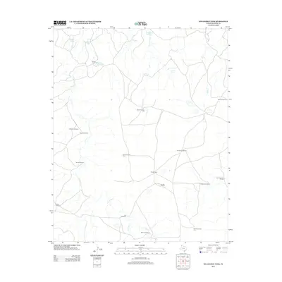 2012 Map of Big George Tank, 2012 Print