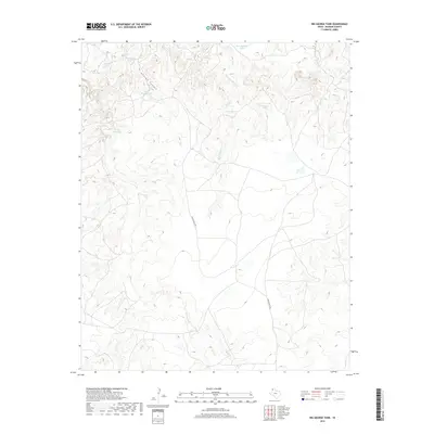 2019 Map of Big George Tank, 2019 Print