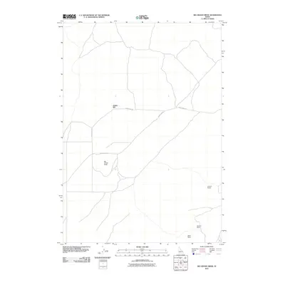 2010 Map of Big Grassy Ridge, 2010 Print