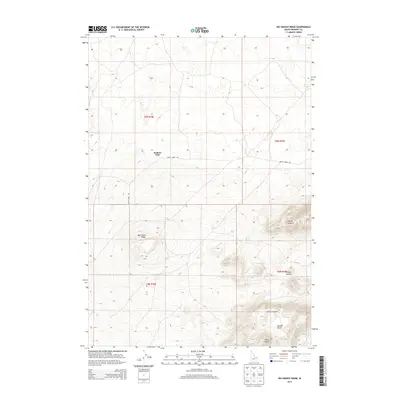 2013 Map of Big Grassy Ridge, 2013 Print