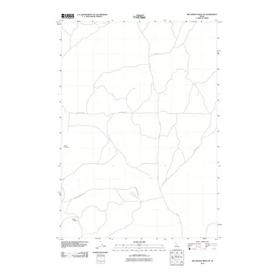 2010 Map of Big Grassy Ridge SE, 2010 Print