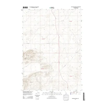 2013 Map of Big Grassy Ridge SE, 2013 Print