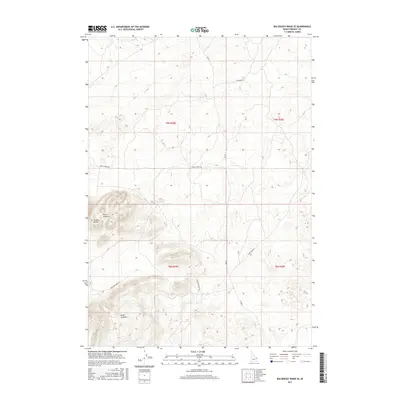 2017 Map of Big Grassy Ridge SE, 2017 Print