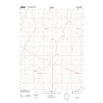 2013 Map of Big Gulch, 2013 Print